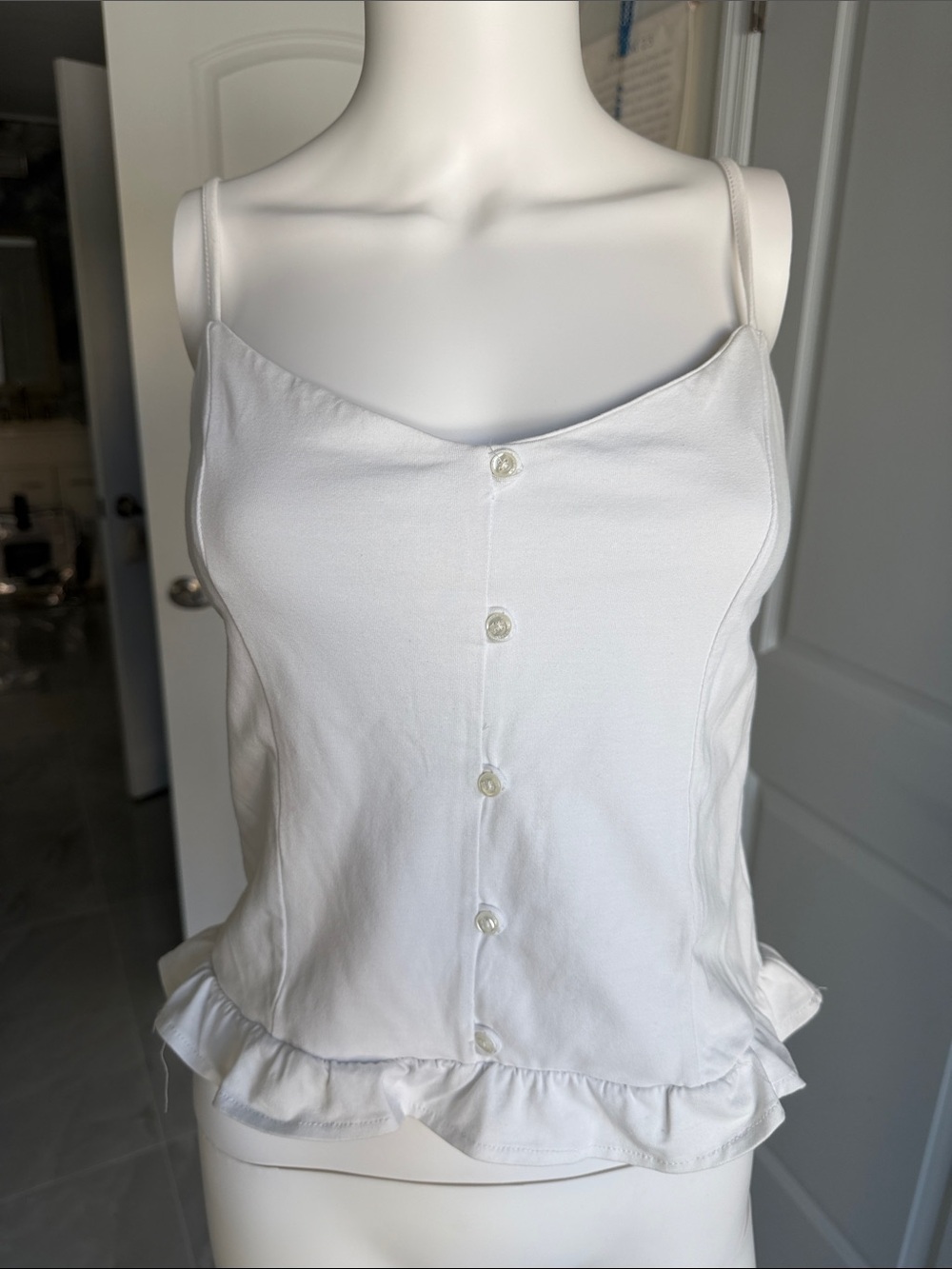 Guess top with adjustable spaghetti straps
